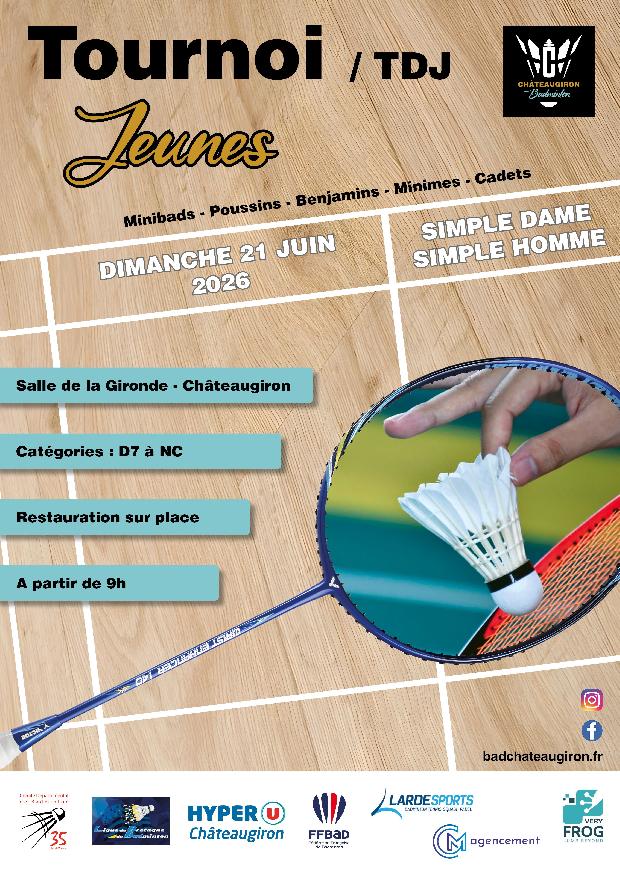 TDJ Châteaugiron Minibad à Cadet